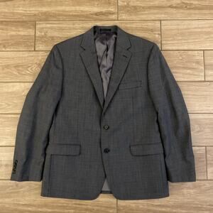 Ralph Lauren Charcoal Gray 3 Pocket Sport Coat Blazer Jacket Mens Size 42 R